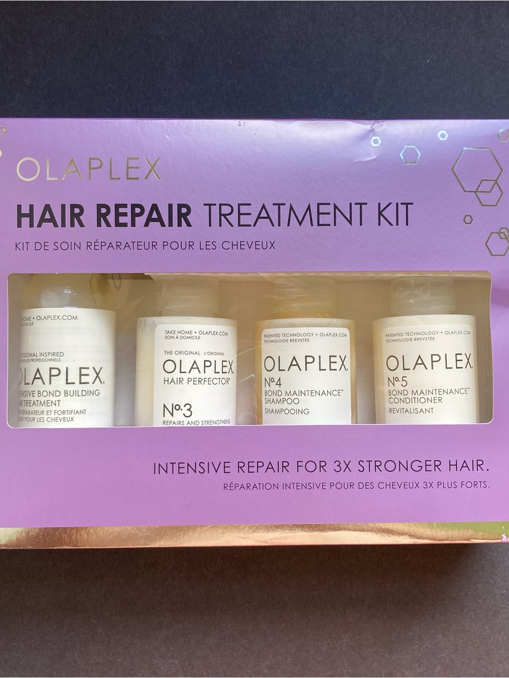 Olaplex Hair Repair Treatment Kit 4 Piece Intensive Repair Set-No. 0, 3, 4, & 5